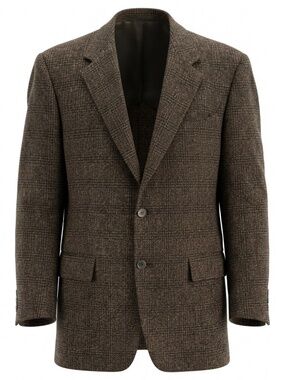 Vintage Britches of Georgetown Biella Black tweed sports coat Size 40L